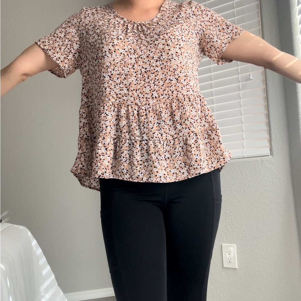 Flowy Floral Blouse